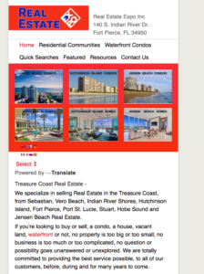 Home Page Image of Real Estate Expo in Fort Pierce Fl.